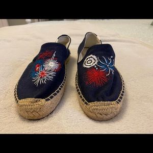 Soludos “Boomer” Fireworks Platform Smoking Slipper